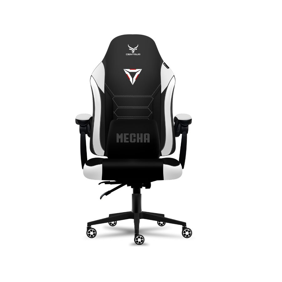 Ghế gaming Centaur Mecha Đen Trắng